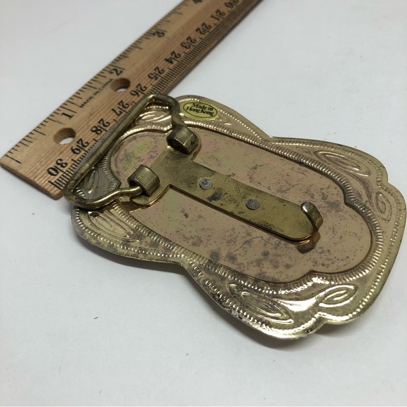 VINTAGE 1970s **HORSE & HORSESHOE** WESTERN COWBOY FASHION Made In Hong Kong - Picture 6 of 7